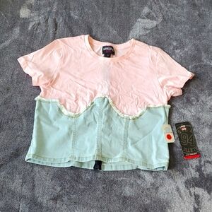 "Corset" Jean Top